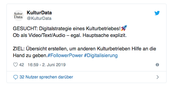 digitalstrategie Kulturbetrieb